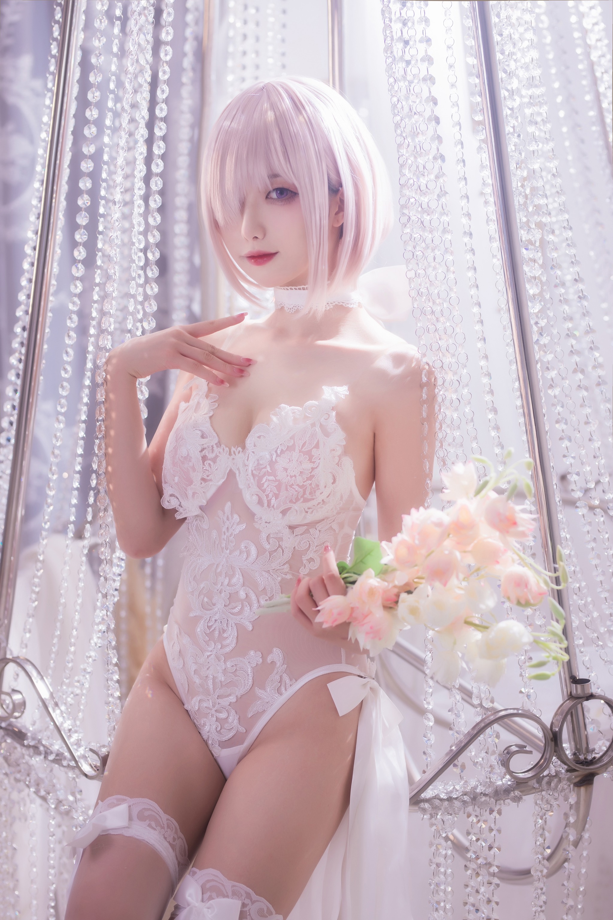 图片[1]-封疆疆v – NO.018 玛修婚纱 [36P]-XikXak